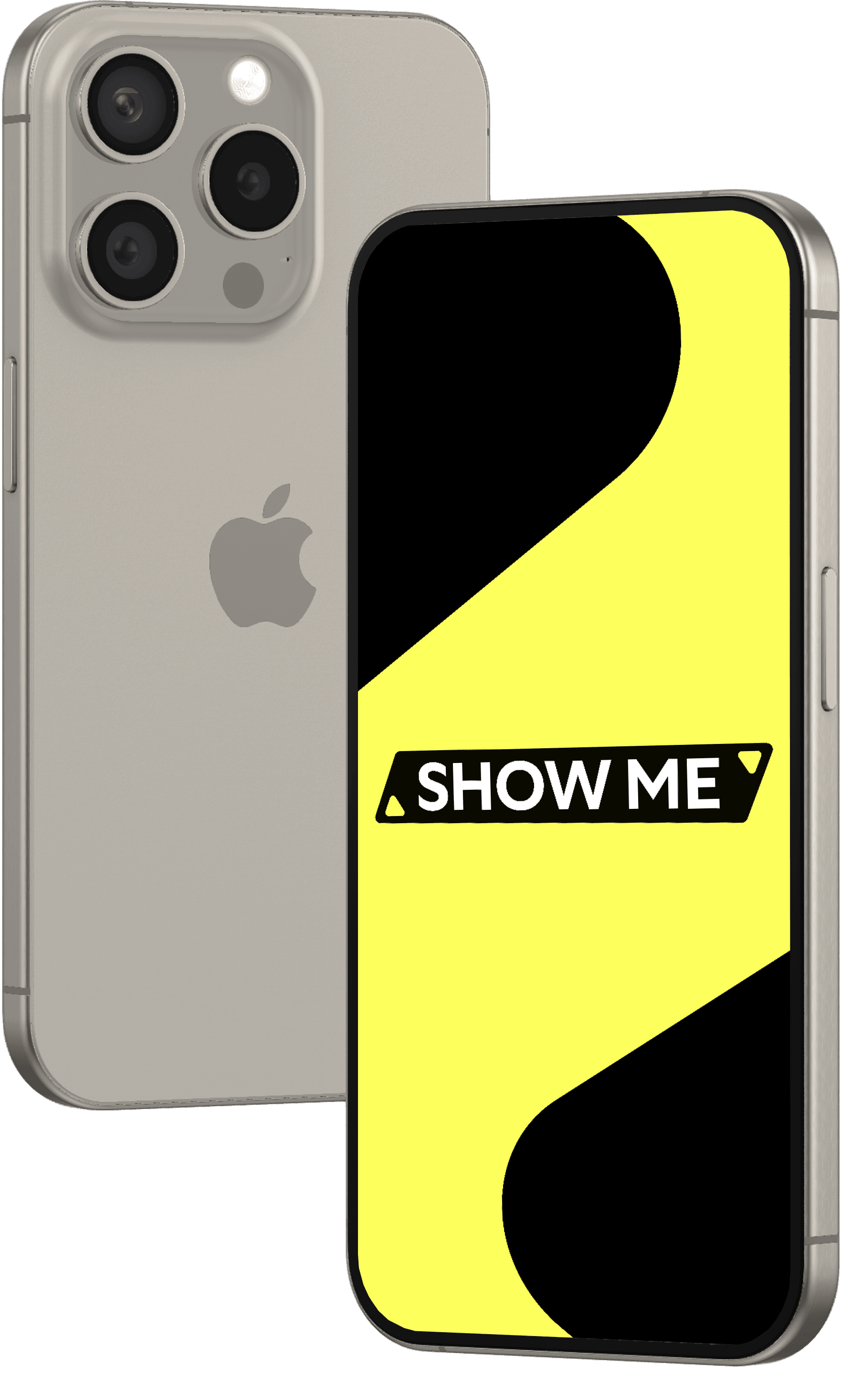 ShowMe refurbished iPhone mockup